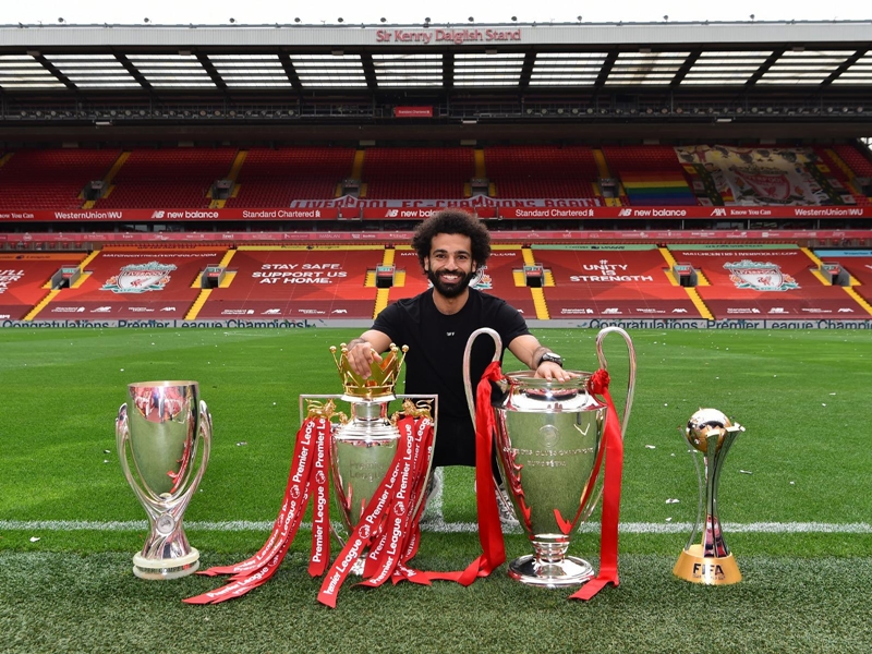 محمد صلاح  ينشر صورًا لابنته كيان للمرة الأولى