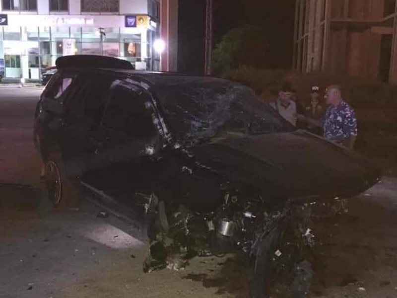 الفنان وائل كفوري يتعرض لحادث سير مروع