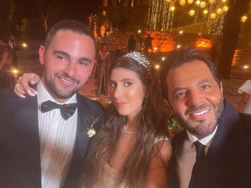 جورج وسوف يحتفل بزفاف ابنه جونيور