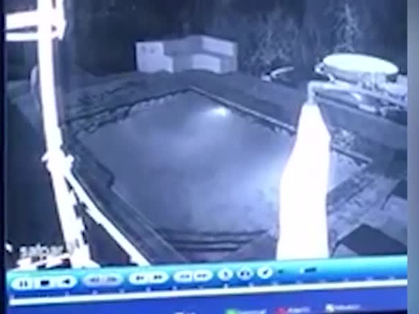 تركها بمفردها تحارب التمساح وفر هاربًا .. فيديو