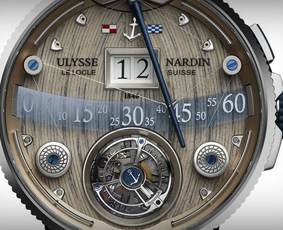 تعرف الى ساعة الكرونومتر  Grand Deck Marin Tourbillion