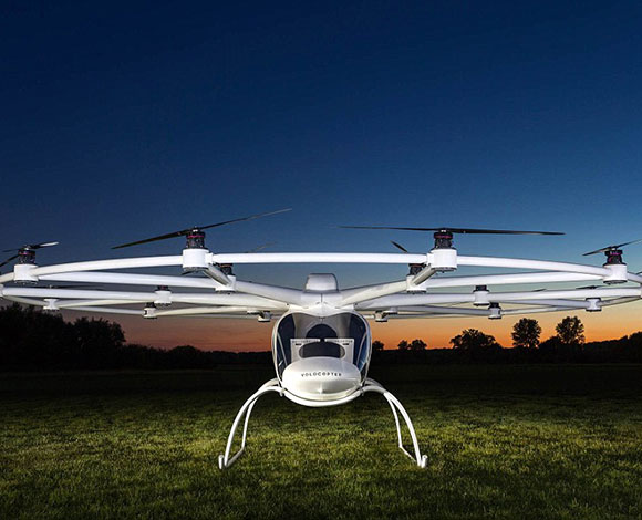 Volocopter أول طائرة هجينة تتيح التنقل بالأماكن الحضرية