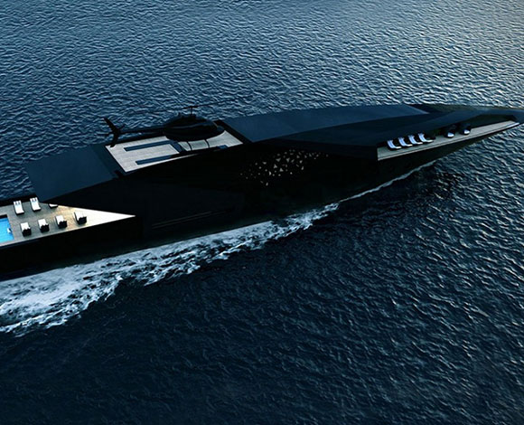 يخت بلاك سوان حلم كل بليونير!