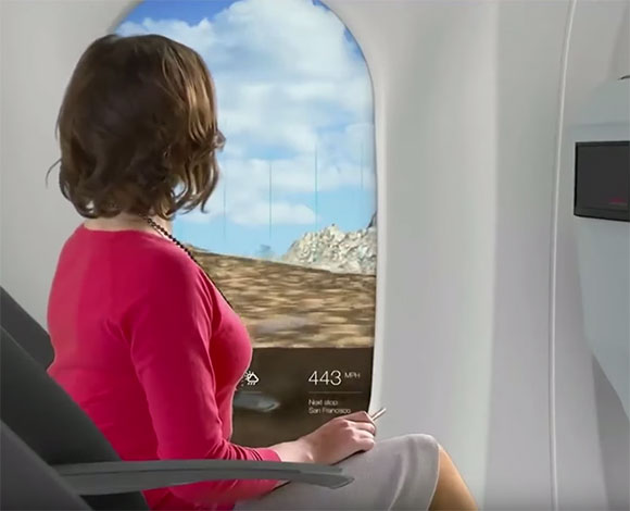 ألق نظرة على داخل أغرب وسيلة نقل في العالم  "الهايبرلوب"
