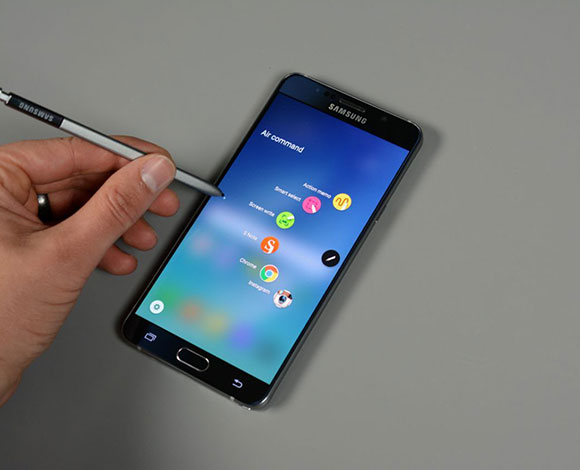 سامسونج تُطلِق Galaxy Note 7، بأطراف منحنية ومزايا خارقة