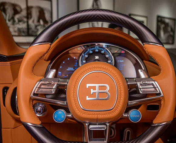 سيارة Bugatti Chiron قطعة فنّية نادرة!