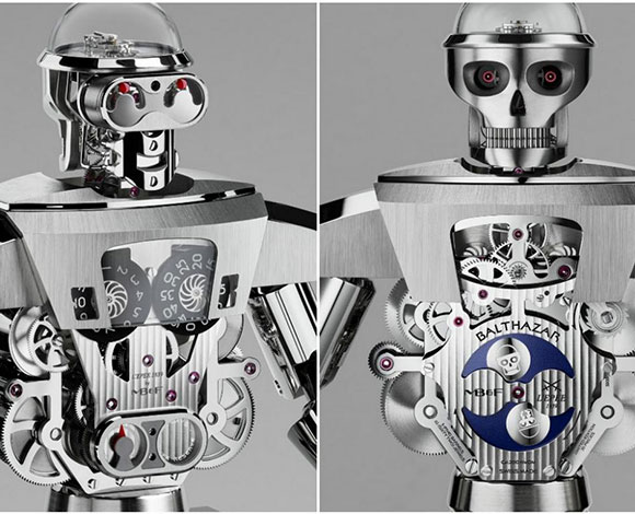 MB&F Balthazar هي ساعة شعارها الإنسان الآلي