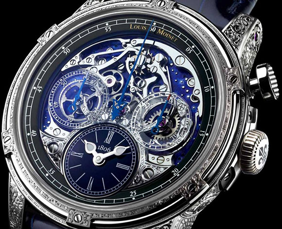 تطلق العلامة التجارية العالمية Louis Moinet ساعتها الاستثنائية الجديدة