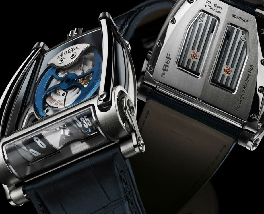 تكشف MB & F لأول مرة عن ساعة Horological Machine 8 التي هي من وحي  السباقات
