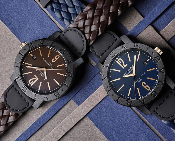 ساعة Carbon Gold الجديدة والأنيقة من Bulgari