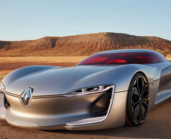 Renault Trezor : السيارة الكهربائية الأكثر أناقة في العالم  حالياً