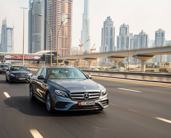 مرسيدس-بنز الفئة-E تُكمل أول تجربة شاملة للقيادة الآلية على الإطلاق من دبي إلى أبوظبي