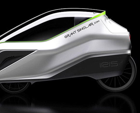 عودة عجلة SINCLAIR C5... ابن أخي المخترع يعيدها بشكل حديث