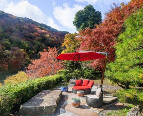 تعرف إلى جناح Gyokuto Garden Terrace في فندق Suiran في طوكيو