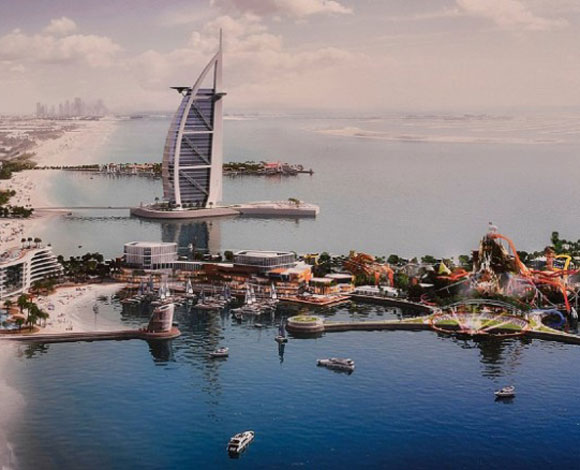 دبي تخصص 1.7 مليار دولار لبناء جزيرة مرسى العرب الصناعية في 2020