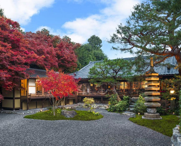 تعرف إلى جناح Gyokuto Garden Terrace في فندق Suiran في طوكيو