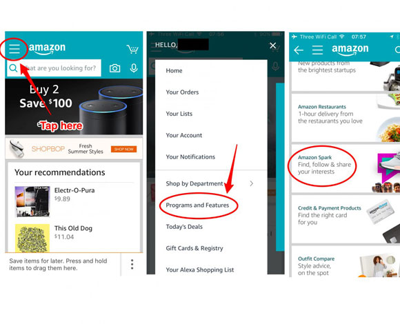 Spark .. أول شبكة تواصل اجتماعي تنشئها أمازون لأغراض التسوق