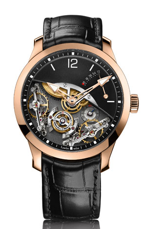 ساعة "دوبل بلانسييه" من Greubel Forsey: تصميم أنيق