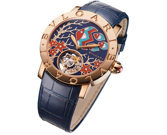 ساعة Il Giardino Marino إبداع حقيقي من Bvlgari