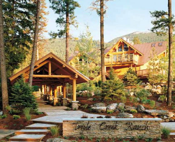 Triple Creek Ranch, Darby, Montana