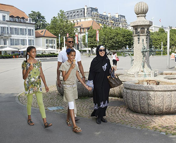 انتعاش السياحة الخليجية في مدينة لوزان السويسرية 