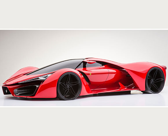 أروع تصميم اختباري لسيّارة فيراري F80 على الإطلاق