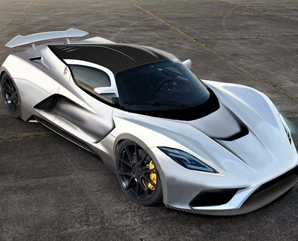 سيارة "فينوم إف 5" من Hennessey بسرعة 290 ميل في الساعة