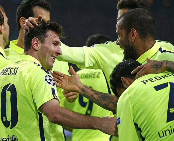 برشلونة يفوز على اياكس وميسي يعادل رقم راؤول القياسي