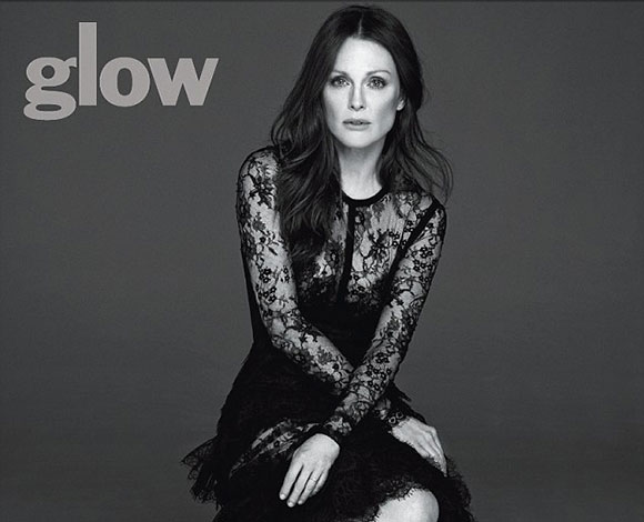بالصور: جوليان مور مميزة على غلاف Glow  وهذا ما قالته عن ميريل ستريب