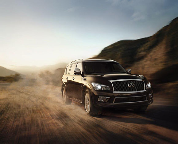 انفنيتي تزيح الستار عن سيارة انفنيتي  QX80الجديدة