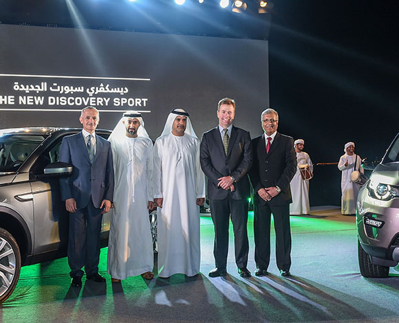 لاند روفر ديسكڤري سبورت تنطلق في ابوظبي: تصميم عصري جديد
