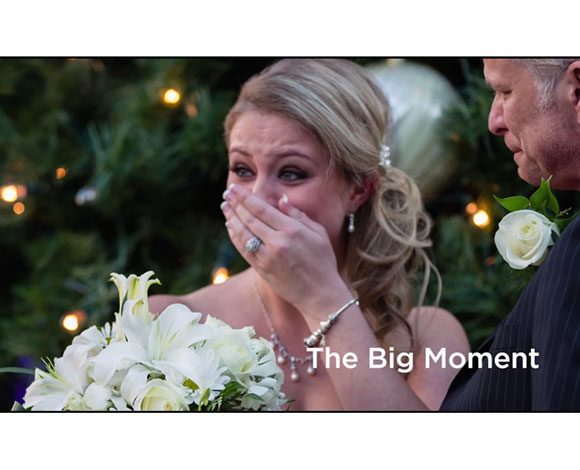 بالفيديو: حفل زفاف والعروس آخر من يعلم!