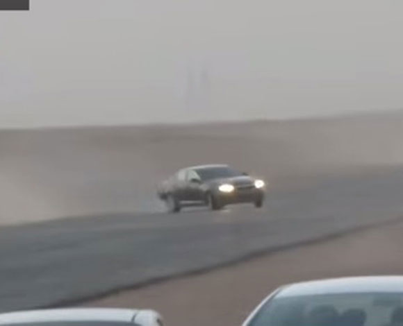 حادث تفحيط عنيف وفوضى عارمة في السعودية... بالفيديو