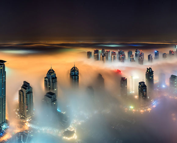 دبي... مدينة الخيال والضباب