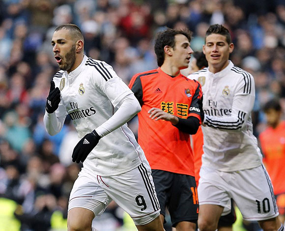 ريال مدريد يفوز على ريال سوسيداد في ظل غياب رونالدو