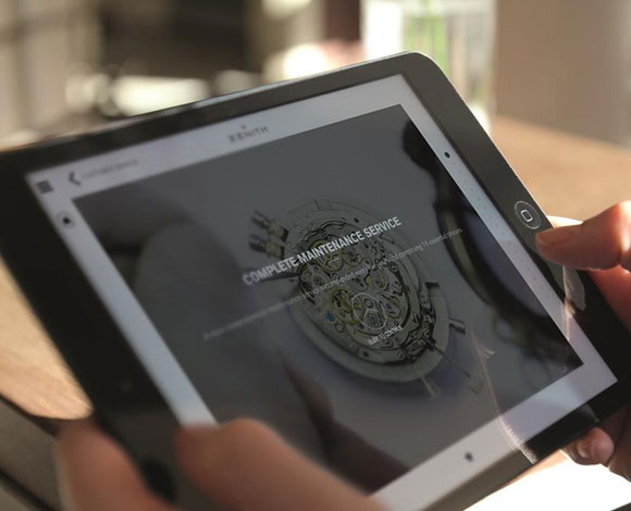 Zenith Watches – The Experience: تطبيق من شأنه أن يطيل العمر المتوقّع لساعتك
