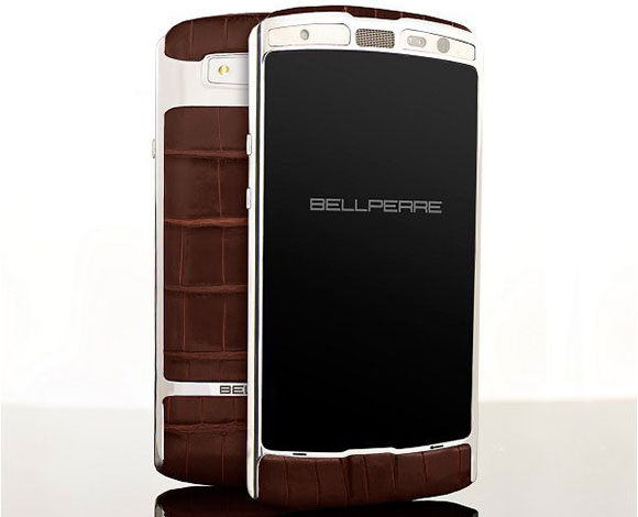 هاتف Bellperre الذكي... قطعة فنية شاشته من الياقوت