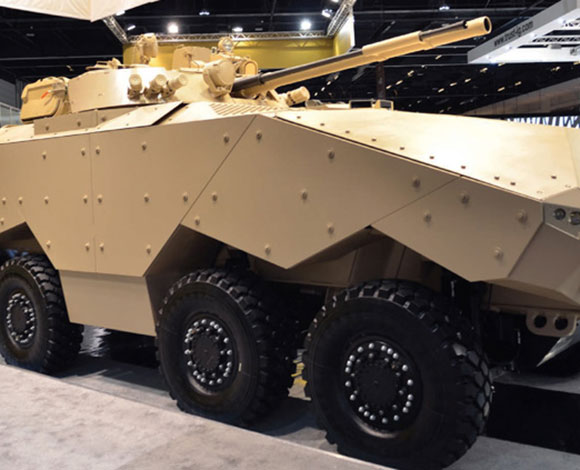 "أنيغما 8×8" المدرّعة العربيّة الأولى إماراتية الصنع