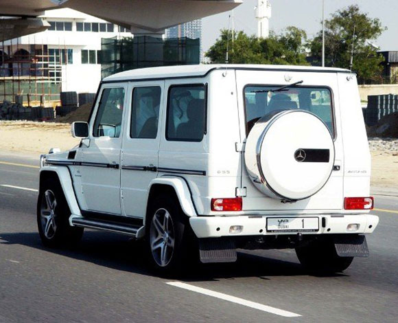 بالصور: الشيخ محمد بن راشد في شوارع دبي