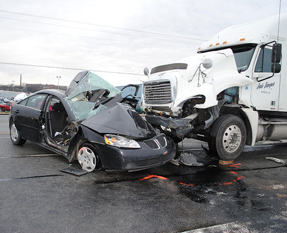 بالفيديو-  أغرب حادث مروري في السعودية