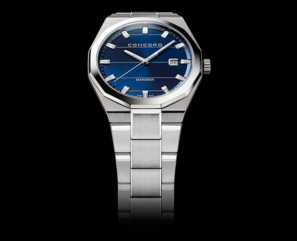 Concord تعكس درجات الأزرق في هذا الموسم مع ساعة Mariner Gent Cobalt Blue Dial