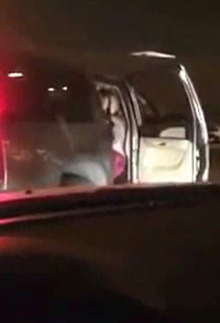 بالفيديو- سعودية تلقن متحرش بها درساً في الشارع