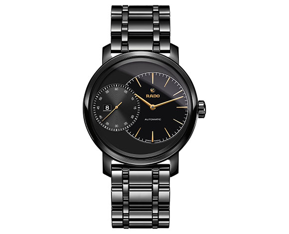 ساعة Rado DiaMaster Grande Seconde الجديدة تحفة مطلقة
