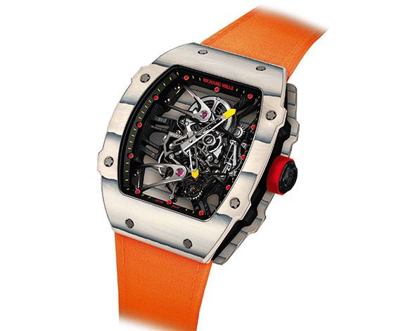 مزاد "Only Watch 2015": شركة ريتشارد ميل تتبرع بنموذج رافائيل نادال توربيون RM 27-02