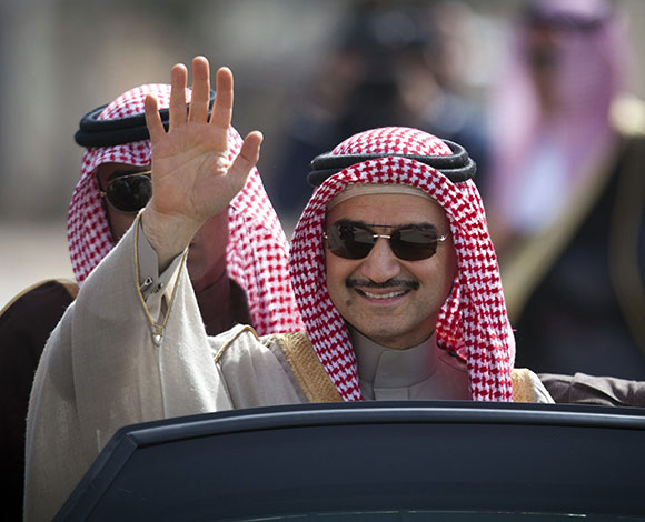 الأمير السعودي الوليد بن طلال يشتري 2.3% من تطبيق Lyft