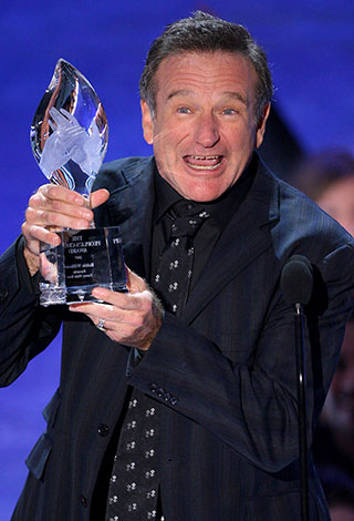 الكوميديا تودع رمزاً من رموزها ... روبين ويليامز 