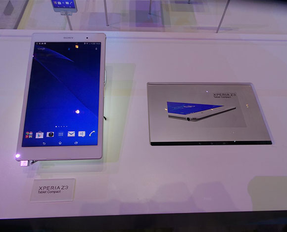  سوني تطلق الكمبيوتر اللوحي الجديد Xperia Z3 Tablet Compact
