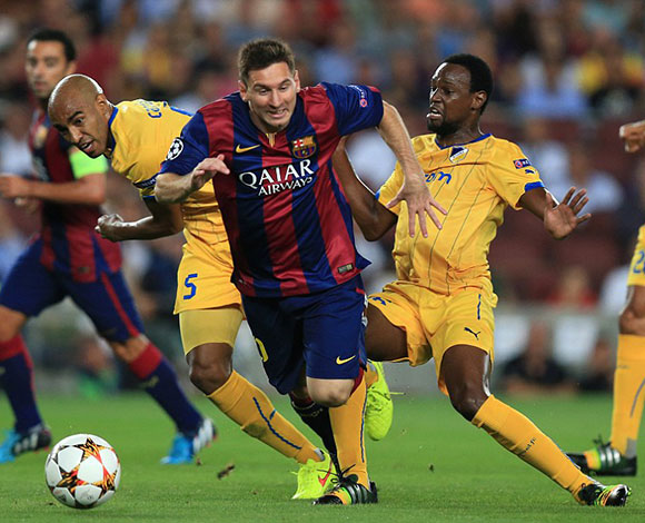برشلونة يفوز على ابويل نيقوسيا ضمن منافسات دوري الابطال