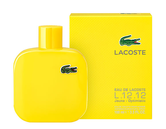 تيشيرت البولو المميز من لاكوست ضمن مجموعة عطر EAU DE LACOSTE L.12.12 Jaune