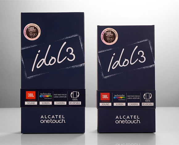 هاتف IDOL 3 الحائز عدة جوائز يقدم تقنية على أحدث مستوى